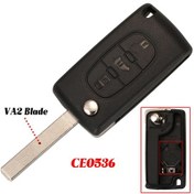 Resim Ce0536 Citroen Berlingo Dispatch Van Uzaktan Kumandalı Araba Anahtarı 0272 