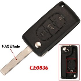 Resim Ce0536 Citroen Berlingo Dispatch Van Uzaktan Kumandalı Araba Anahtarı 0272 