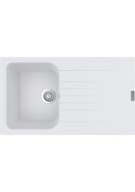 Resim Polex Cristal Lux Granit Eviye P-02+Spiralli Beyaz 