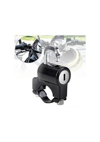 Resim Evrensel Motosiklet Gidonu Kask Kanca Kilidi Dayanıklı Metal Hırsızlığa Karşı Güvenlik Motosiklet Bisiklet Kask Kablo Kilitleri Çok Renkli 