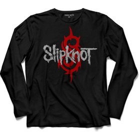 Resim Kendim Seçtim Slipknot Slip Knot Ravado Goat Star Logo Uzun Kollu Tişört Baskılı Çocuk T-Shirt 