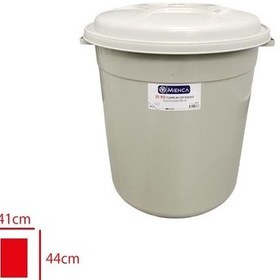 Resim Merdem Çöp Kovası Herkül 35lt Mrd163 Gri 
