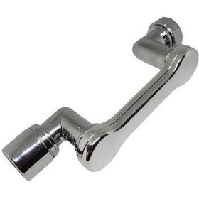 Resim Döndürülebilir Musluk Mutfak Banyo Musluk Ucu Başlığı 4 Filtreli Standart 