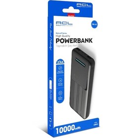 Resim Acl Pw-43 10000 Mah Dijital Göstergeli Powerbank 2 Usb Çıkış + 1 Type-c Çıkış Siyah 