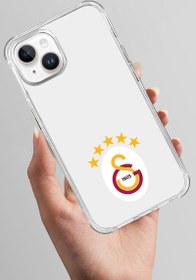Resim Galatasaray 5 Yıldız Arma Telefon Kılıfı - iPhone 15 Pro 
