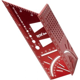 Resim Rox Wood 0092 Alüminyum 3D Açılı Gönye Işaretleme 150 mm 