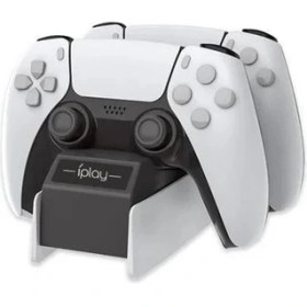 Resim Ps5 Dualsense Şarj İstasyonu Alttan Şarj - Iplay Beyaz 