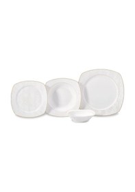 Resim Korkmaz Mona Collection 60 Parça Kare Yemek Takımı A8133 