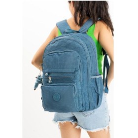 Resim Baginn Unisex Sırt Çantası Hafif Yağmur Geçirmez Klinkır Kumaş Laptop Bölmeli Seyahat Çantası 43 30 Cm 001 