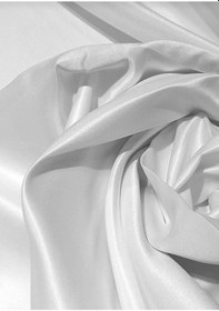 Resim Cheap's Home Beyaz Saten Güneşlik Perde Beyaz 