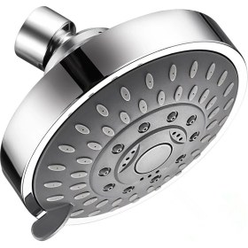 Resim Sanlindou Ev Duş Başlığı Yüksek Basınç 4 Inç 5 Ayarlanabilir Duş Başlığı Üst Sprey Banyo Su Tasarrufu Güçlü Boosting Sprey | Duş Başlıkları (Yurt Dışından) 