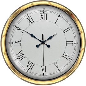 Resim Zentime 40 Cm Gold Lüks Dekoratif Duvar Saati çok Renkli 