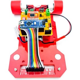 Resim Robiduck Çizgi Izleyen Robot Kiti (montajlı) 