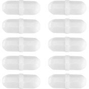 Resim Alchemy Craft 10 Adet 20MM/0,8 Inç Manyetik Karıştırıcı Mikser Karıştırma Çubuğu Laboratuvar Çubuğu Karıştırma Plakası Çubuğu (Yurt Dışından) 