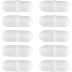 Resim Alchemy Craft 10 Adet 20MM/0,8 Inç Manyetik Karıştırıcı Mikser Karıştırma Çubuğu Laboratuvar Çubuğu Karıştırma Plakası Çubuğu (Yurt Dışından) 