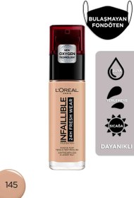 Resim L'oréal paris infaillible 24h fondöten 145 rose beige 