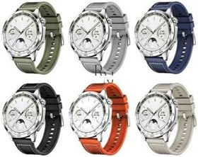 Resim Redmi Watch 5 Active/Redmi Watch 5 Lite ile Uyumlu Dikiş Desenli Jazzy Spor Kordon Yeşil 