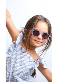 Resim 3-6 Yaş Çocuk Güneş Gözlüğü Purple Lila 