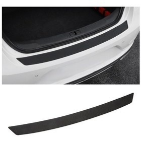 Resim Araba Gövde Anti-çarpışma Şerit Eşik Dekorasyon Koruma Etiketi Eşkenar Dörtgen Siyah 