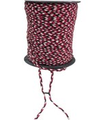 Resim Bileklik İpi, Hediye Paketleme İpi, Şans, Bereket, Aşk, Şifa, Güç 10 Mm Pamuk 10 Metre Kırmızı 