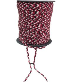 Resim Bileklik İpi, Hediye Paketleme İpi, Şans, Bereket, Aşk, Şifa, Güç 10 Mm Pamuk 10 Metre Kırmızı 