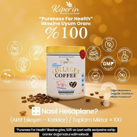 Resim Kiperin Coffee Collagen%100 Doğal Kahve ve Saf Hidrolize Kolajen Peptit (Tip 1 & 3) - Saç, Cilt ve Tırnak Desteği - Şekersiz ve Katkısız - 300g 