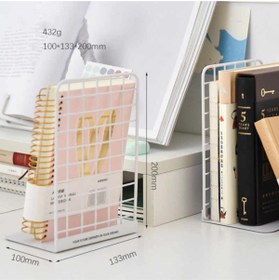 Resim GO DEKOR Masaüstü Dekoratif Dergilik Ve Kitaplık - Siyah 