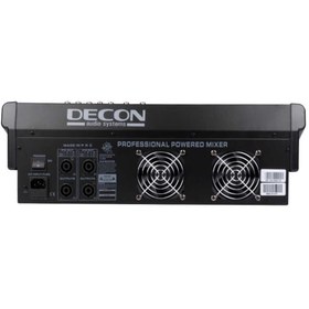 Resim DECON DMP-122FX 12 Kanal 650w Power Mixer 12 Kanal 1500w Power Mikser 