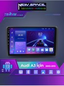 Resim NEWSPACE AUDİ A3 ANDROİD 8GB RAM 128GB ROM 8 ÇEKİRDEK CARPLAY MULTİMEDYA 