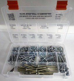 Resim Ayaz Ysb Matkap Uçlu Akıllı Vida Seti 382 Parça 