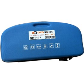 Resim Oto Aksesuarcım Lüx Trafik Seti Yangın Tüplü (01.2027) Mavi Çantalı 