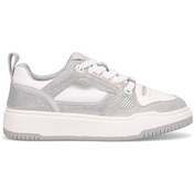 Resim Guja 25K359-4 Kadın Hakiki Deri Klasik Sneaker Gümüş 