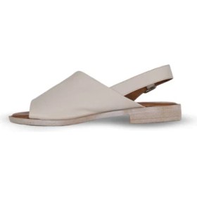 Resim Bueno Shoes Gri Deri Kadın Düz Sandalet 01WE2804 01WE2804 