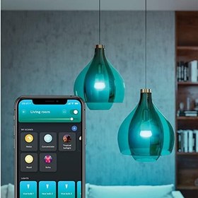 Resim Philips HueWCA 9-75W Renkli Akıllı Ampul E27 Bluetooth Özellikli 