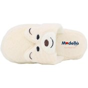Resim Modella Life Kadın Ev Terliği Ayıcık Figürlü Peluş Ev Terliği Ses Yapmaz Taban Sıcak Şık Tasarım 