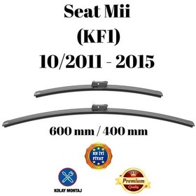 Resim Seat Mii Kf1 2011 2012 2013 2014 2015 Uyumlu Ön Cam Silecek Süpürgesi Takımı 600/400mm Silbak Sb2416c2 