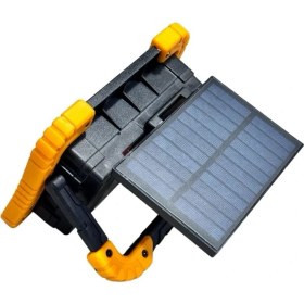 Resim LAMBADA SOLAR 12V COB LEDLİ EL PROJEKTÖRÜ GÜNEŞ ENERJİLİ-ŞARJLI USB ÇIKIŞLI 