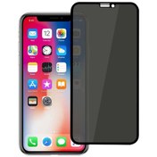 Resim Iphone 12 / 12 Pro Hayalet Privacy Gizli Cam Ekran Koruyucu Siyah 