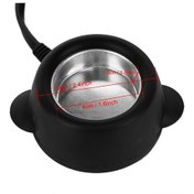 Resim Maiyame Küçük Boy Sabit Sıcaklıklı Saç Ekini Eritici Ofis, 150 Derece Hızlı Isınma, Profesyonel Ve Ev Kullanıma Uygun 110-220v 