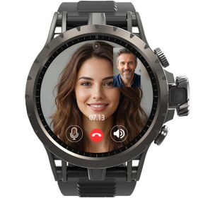 Resim Spovan Vision Sim Kart Kameralı Görüntülü Görüşme Mesajlaşma GPS Akıllı Saat - Siyah 