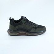 Resim Greyder 64648 Erkek Haki Hakiki Deri Sneaker Ayakkabı 