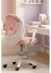 Resim Drift Luna Çocuk Çalışma Sandalyesi Ayak Pedallı Pembe 