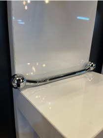 Resim Floransa Metal Kulp 128mm Dolap Krom Kapak Modern Çekmece Mobilya Tv Ünite Komidin Şifonyer Gümüş 