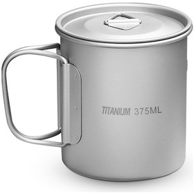 Resim Moveevo Dış Mekan Ve Ev Kullanıma Uygun 375ml Hafif Titanyum Bardak - Korozyona Dayanıklı Ta8305b Gümüş 