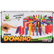 Resim KR116 Ahşap Domino Oyunu -Karsan Oyuncak 