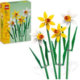 Resim LEGO® Botanicals Nergis 40747 - 8 Yaş & Üzeri Çocuklar için Çiçek Model Yapım Seti (216 Parça) 