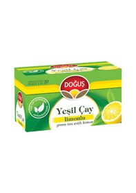 Resim Doğuş Yeşil Çay Limonlu 20'li Bardak Poşet 