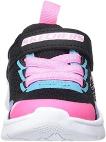 Resim Skechers MİCROSPEC - BRİGHT RETROS Kız Çocuk Ps Siyah Spor Ayakkabı 