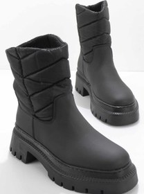Resim Bambi Mat Siyah Kadın Bot & Bootie K02538999909 