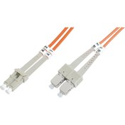 Resim Beek Lc-sc Fiber Optik Patch Kablo, Multimode Om 1 62.5/125 Duplex, 3.0mm, Lszh, 7 Metre 